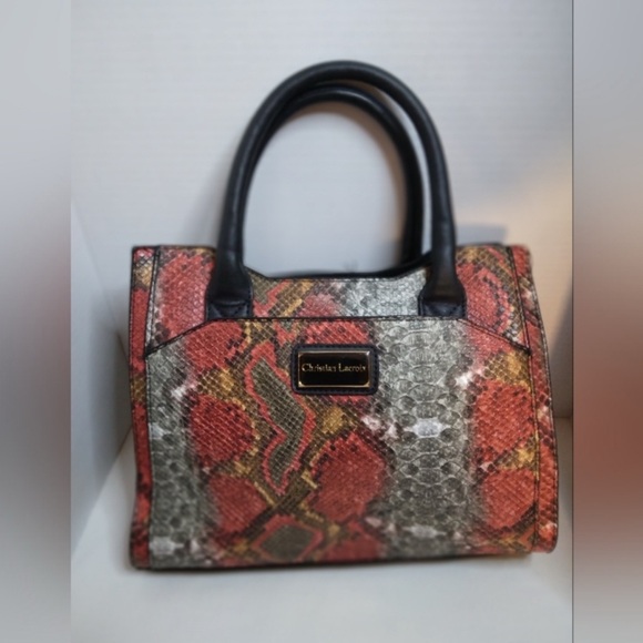 Christian Lacroix satchel EUC Like New - Picture 11 of 14